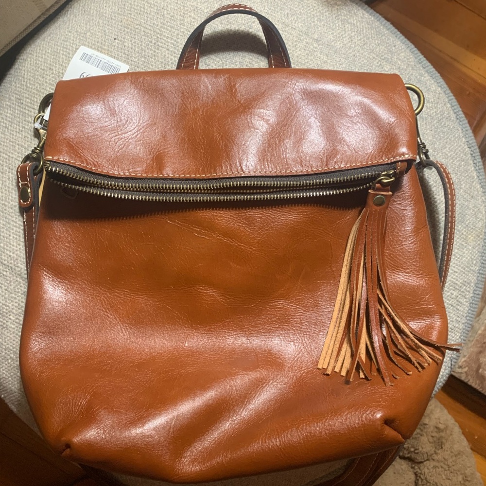 Patricia Nash leather satchel purse